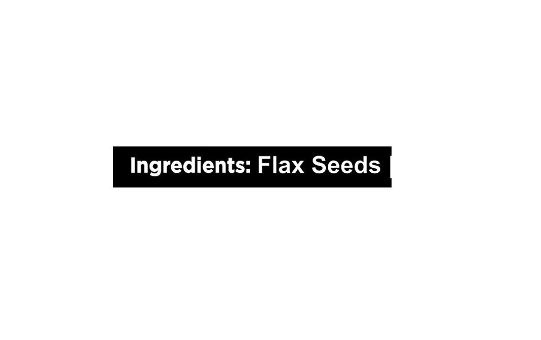 Salz & Aroma Flax Seeds    Plastic Jar  500 grams